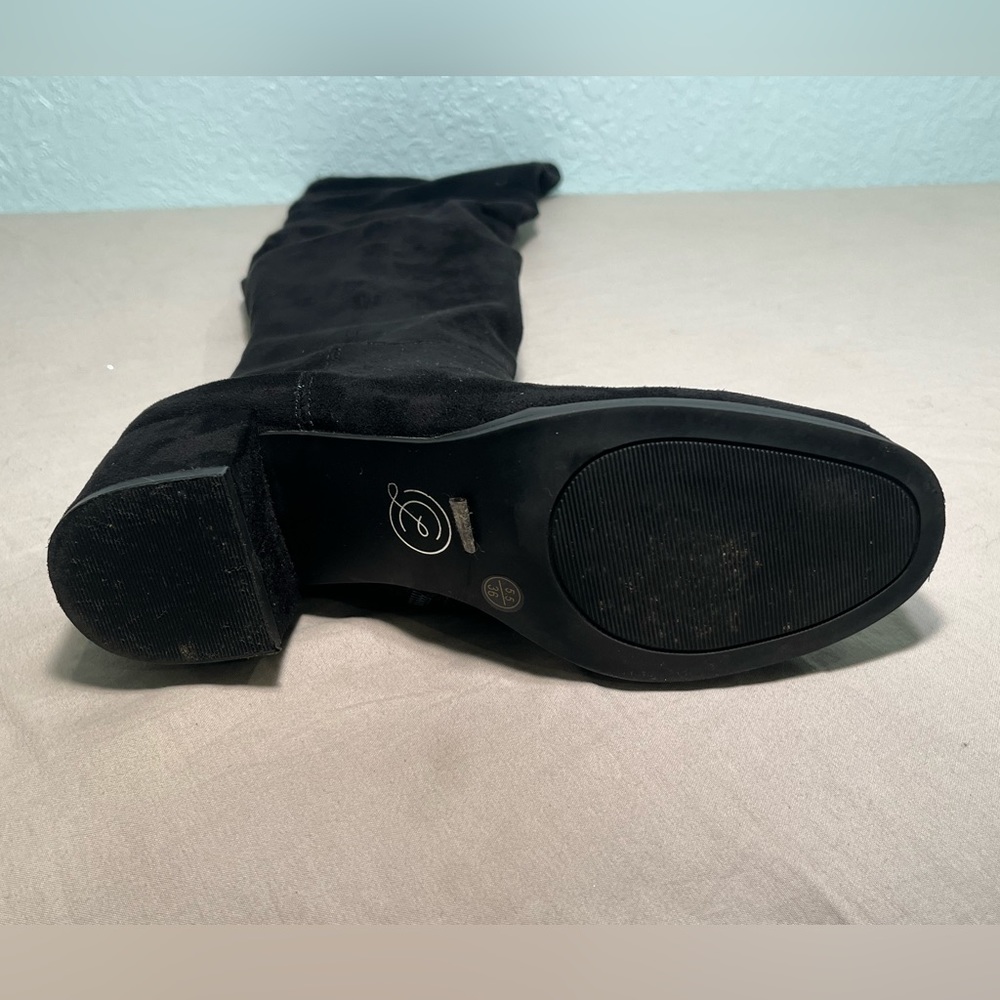 CHINESE LAUNDRY Festive Over The Knee Boot in Black Size 5.5 - Picture 9 of 16